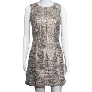 French Connection Sparkle, Shiny Dress. Midi Length. Size 0.